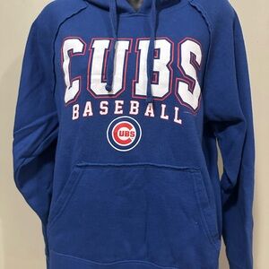 Blue Cubs Baseball Hoodie